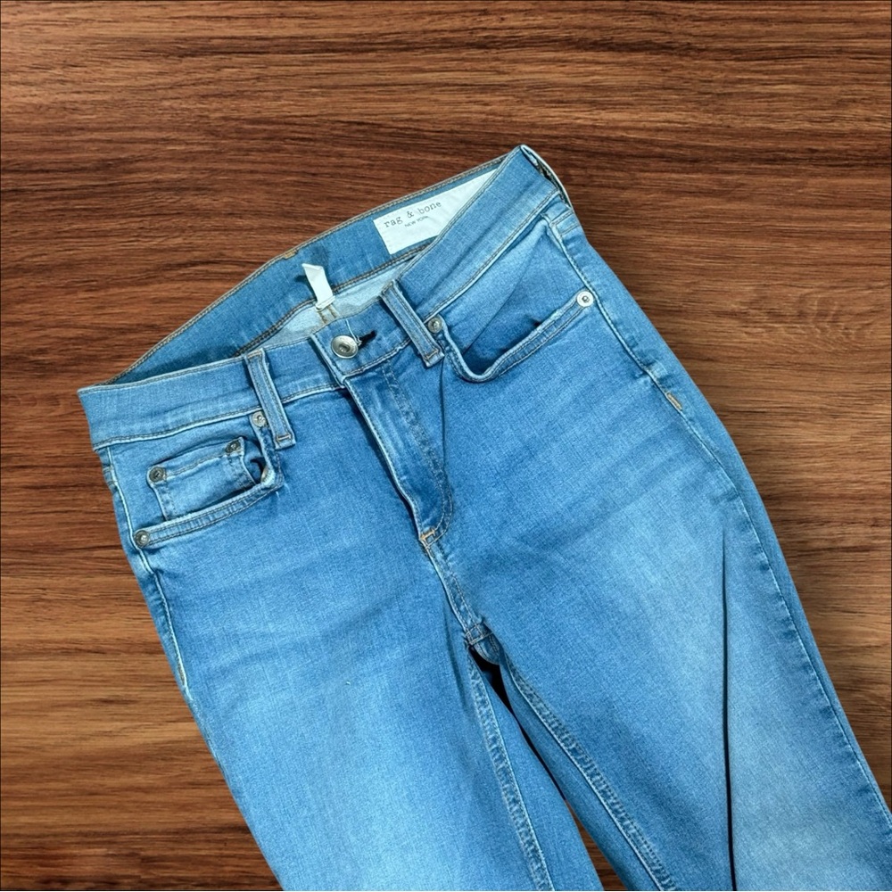 Rag & Bone Women’s Size 25 Hamilton Color‎ Ankle Skinny Jeans Frayed